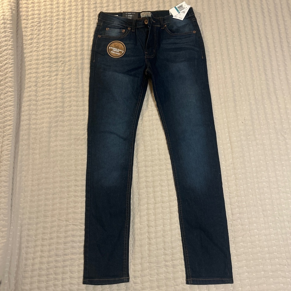 Boys Weatherproof slim tapered Comfort Jeans NWT